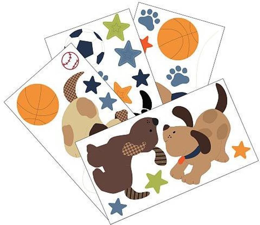 Lambs Ivy Bow Wow Wall Appliques Price In India Buy Lambs