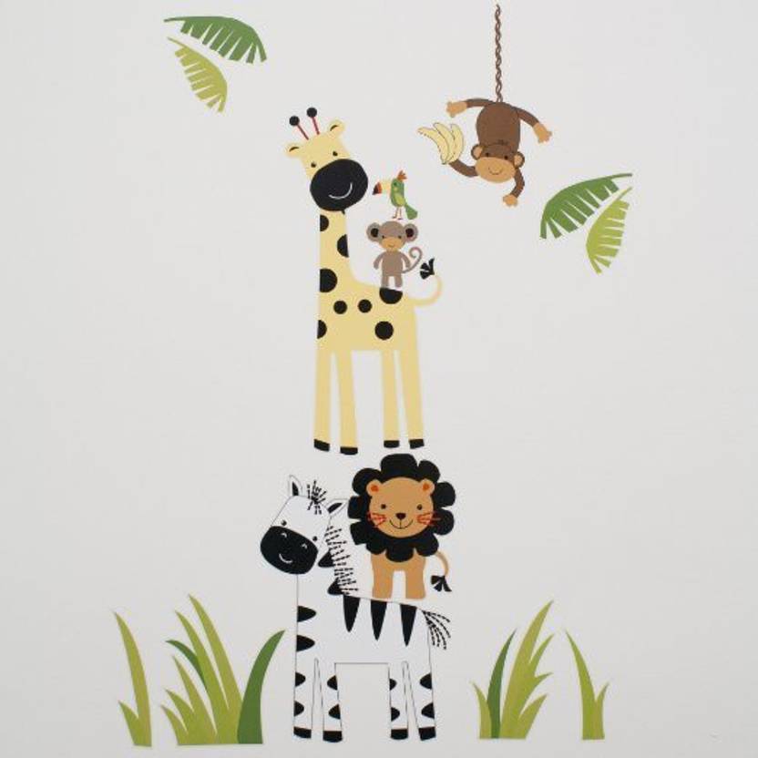 Lambs Ivy Peek A Boo Jungle Wall Appliques Price In India Buy