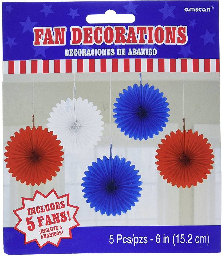 Amscan Mini Hanging Fan Decoration Price In India Buy Amscan