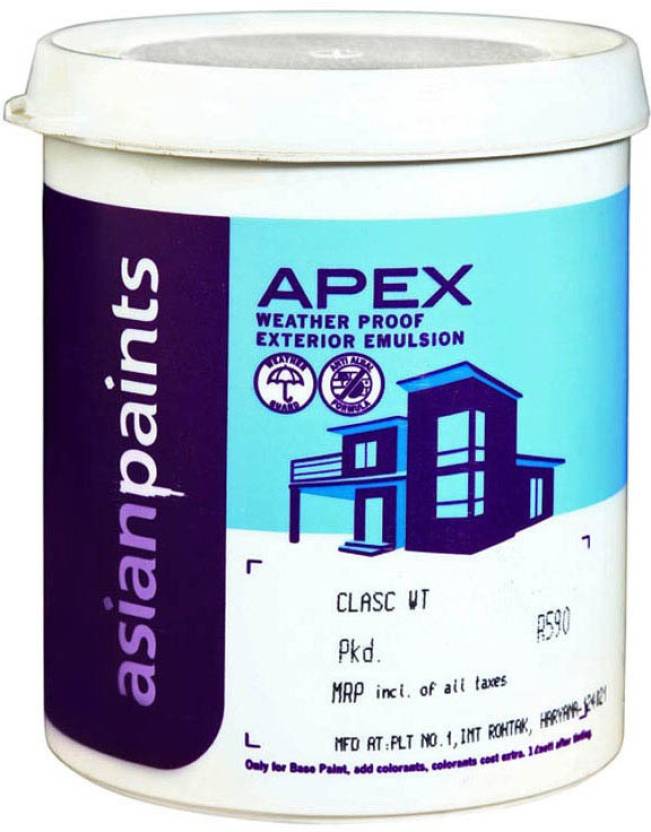 Asian Paints Apex Clear Emulsion Wall Paint Price In India