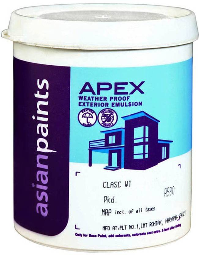 Asian Paints Apex Clear Emulsion Wall Paint Price In India