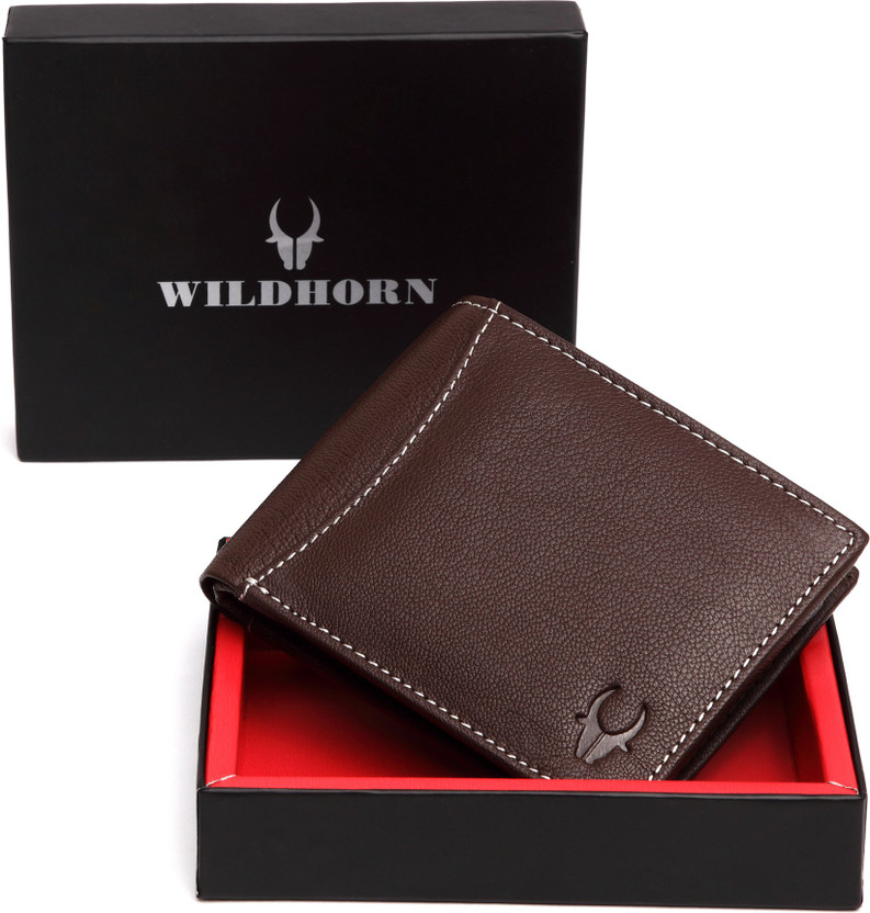 Wildhorn Blue Genuine Leather Men/'s WalletFree Shipping Worldwide