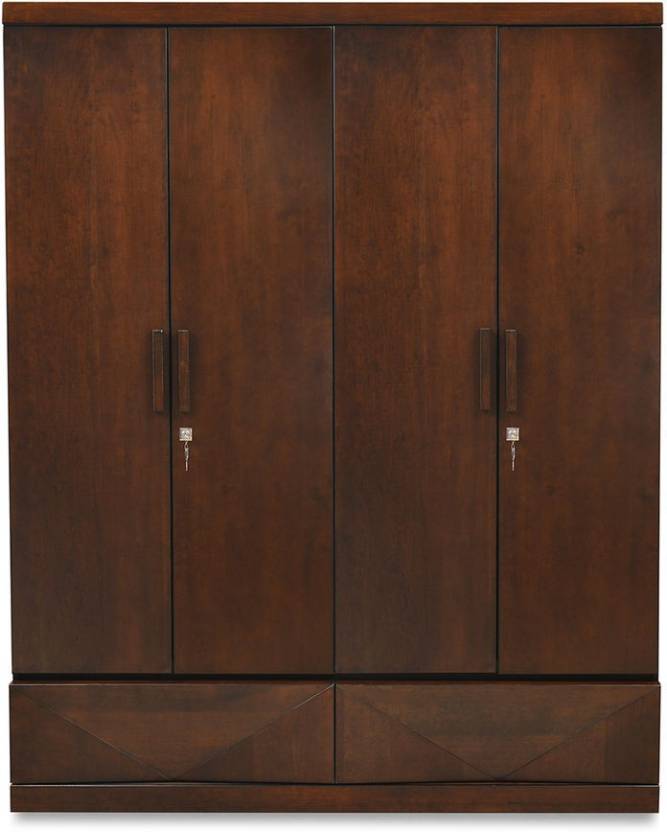 Home By Nilkamal Nixon Engineered Wood 4 Door Wardrobe Price In