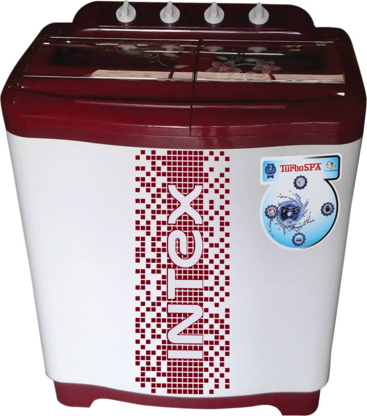 Intex 8 kg Semi Automatic Top Load Washing Machine (WMS80TG) 