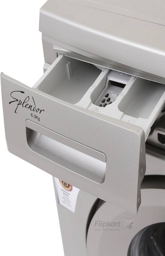 Onida 6 kg Fully Automatic Front Load Washing Machine Silver