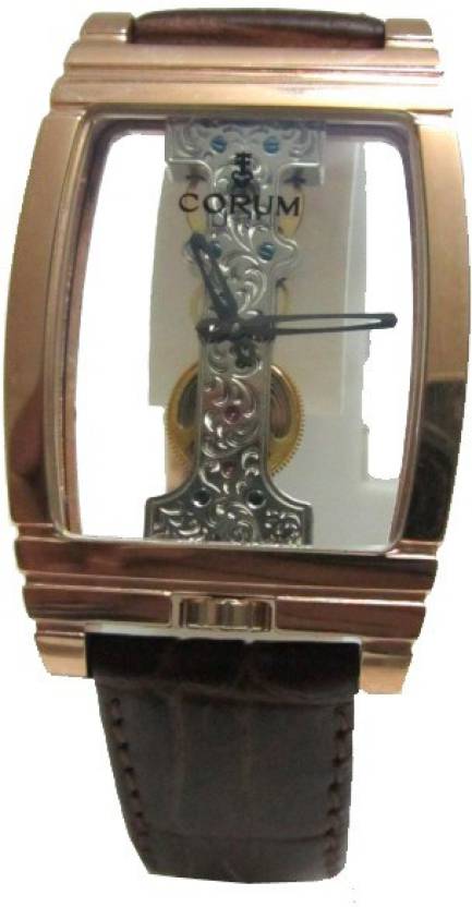 Corum Platinum Golden Bridge Wristwatch