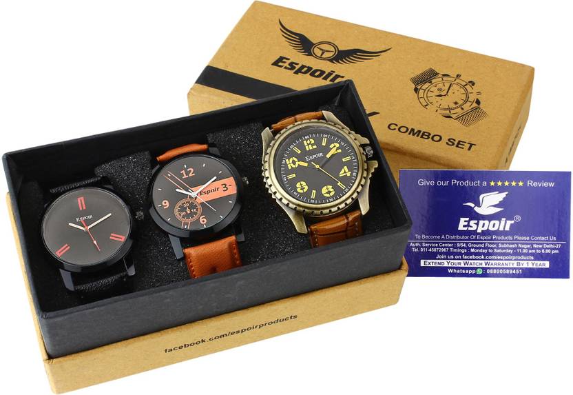 Espoir Combo Cool Kranti Super Attractive Arrogant Watch For Men