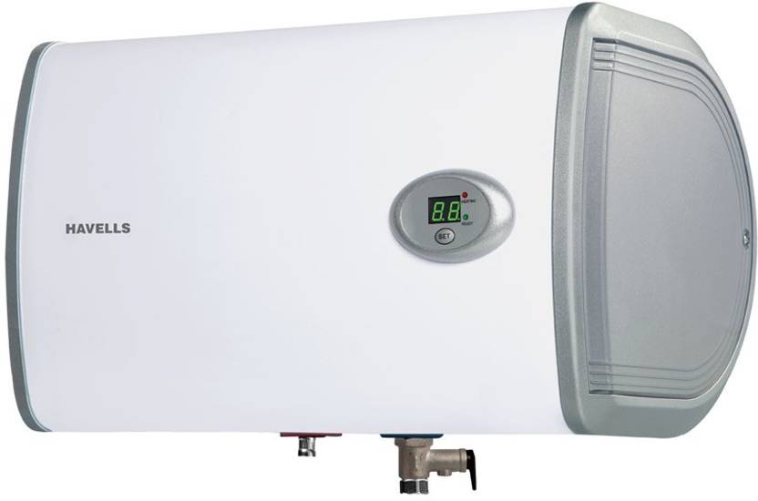 horizontal mounted geyser