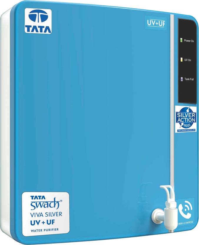 Tata Swach Viva Silver UV + UF 6 L UV + UF Water Purifier Tata Swach