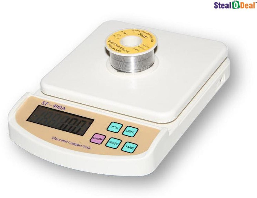 StealODeal Digital 10kg Multipurpose Weighing Scale(White)