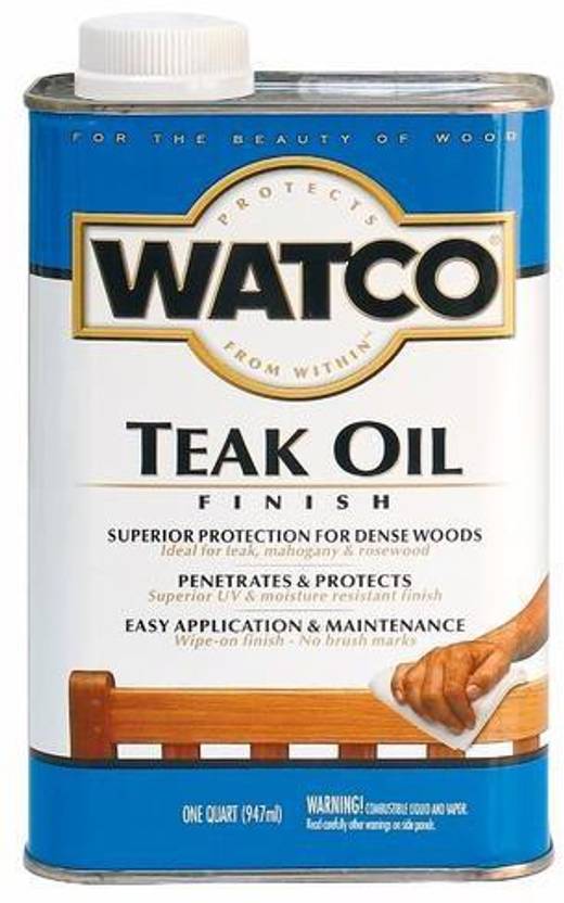 Watco A67141 Clear, Teak Oil Wood Varnish Price in India Buy Watco