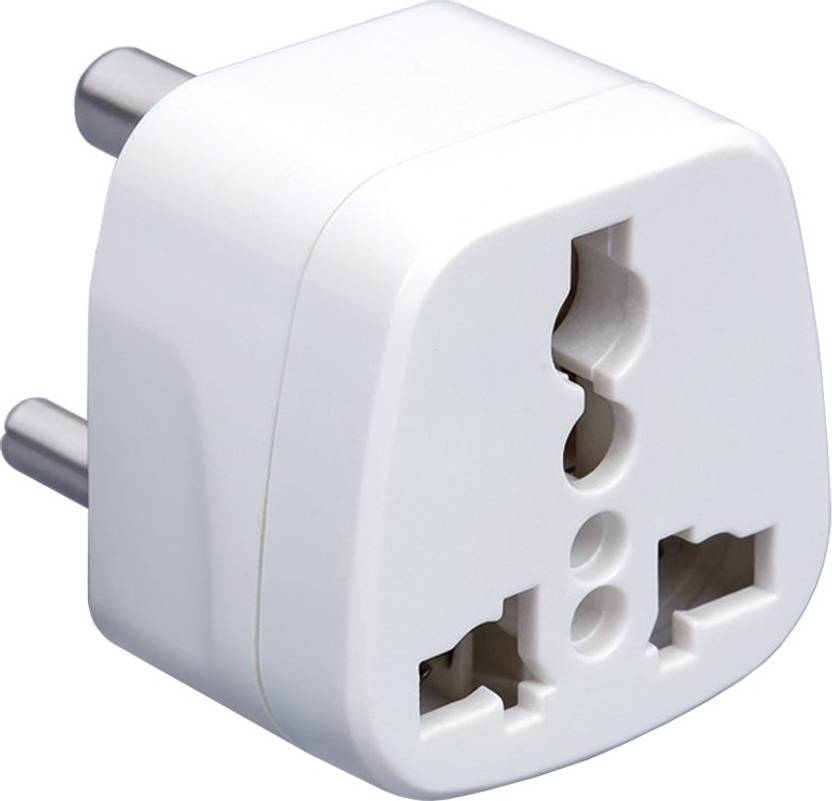 Storite 3 Pin Universal Conversion Plug Adapter Worldwide Storite 3 Pin Universal Conversion Plug Adapter Worldwide Adaptor White