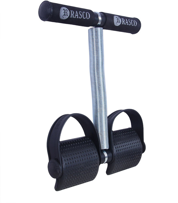 RASCO SINGLE SPRING TUMMY AB TRIMMER Ab Exerciser(Black)