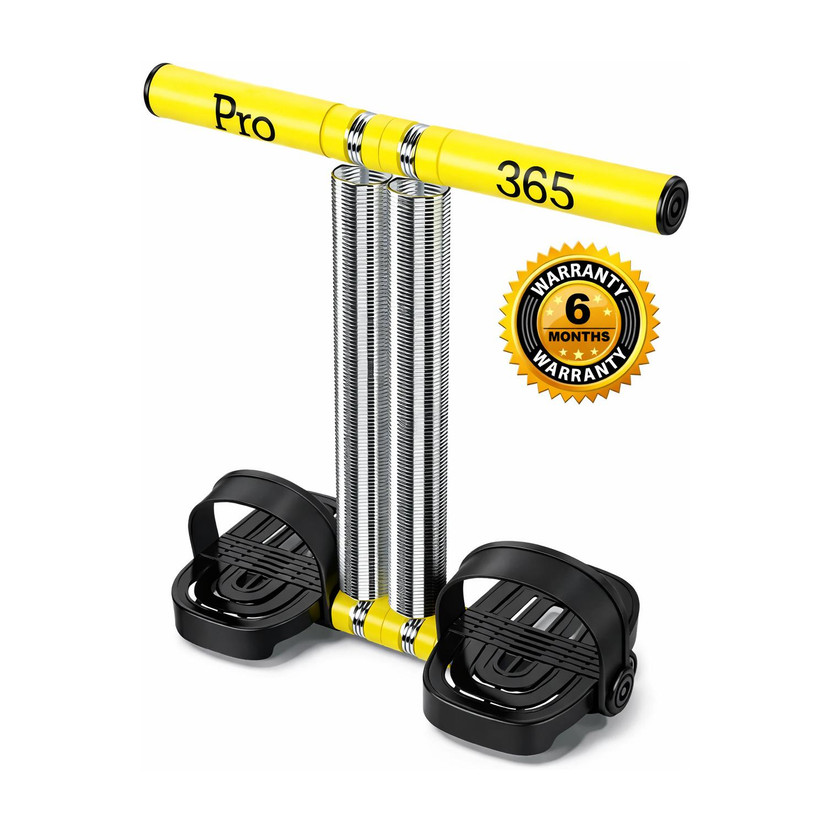PRO365 Double Spring Tummy Trimmer For Fat Burning & Weight loss Exercises Ab Exerciser(Yellow)