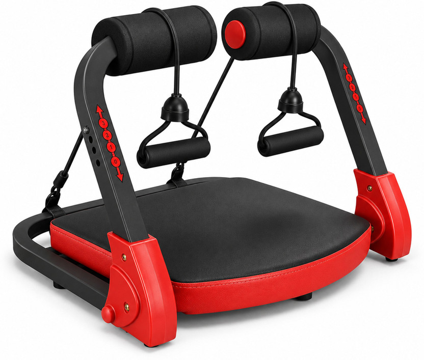 DHVITI EXPO Multi Flex Adjustable Abdominal Crunch & Full Body Exercise Machine Pro Ab Exerciser(Black)