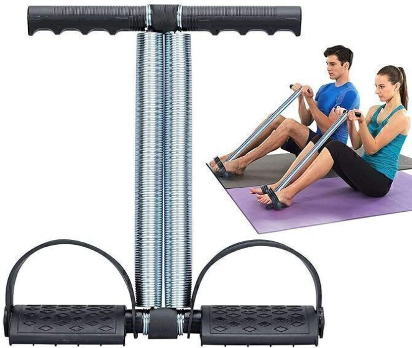 CoreIron Body Shaper Manual Tummy Trimmer Double Spring, For Weight Loss, For Cardio Ab Exerciser(Black)