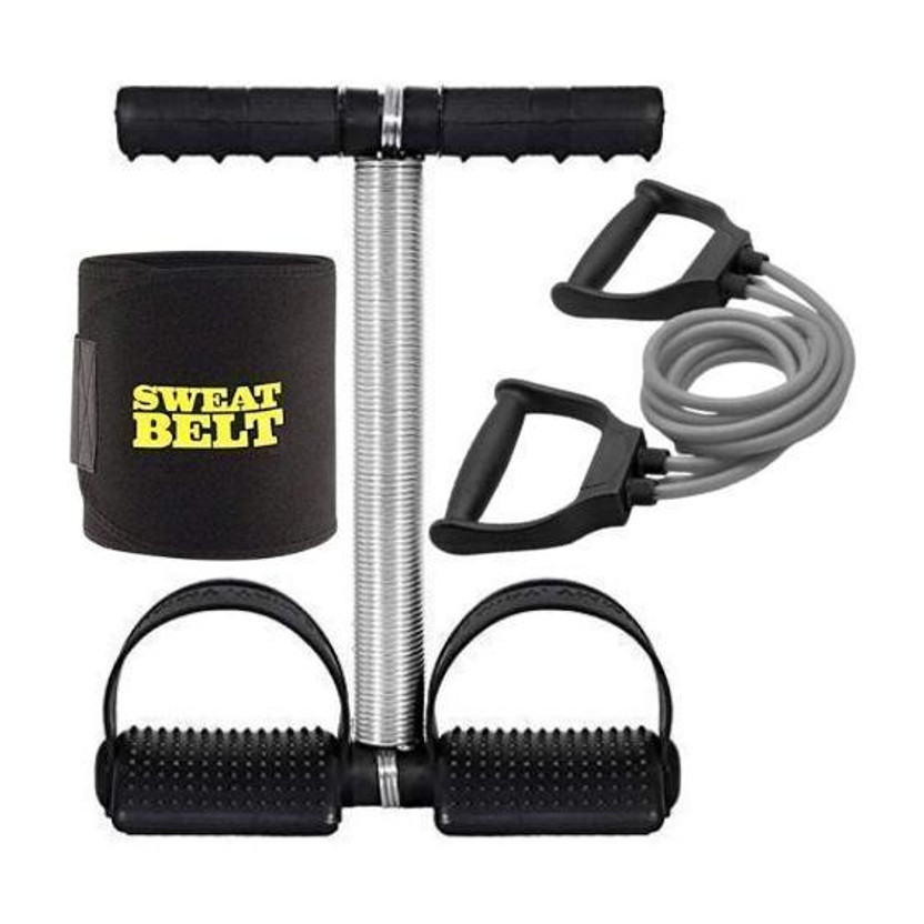 iamalot Full Body Stretching Gym Abs Workout Equipment Home for Men Women Ab Exerciser(Black)