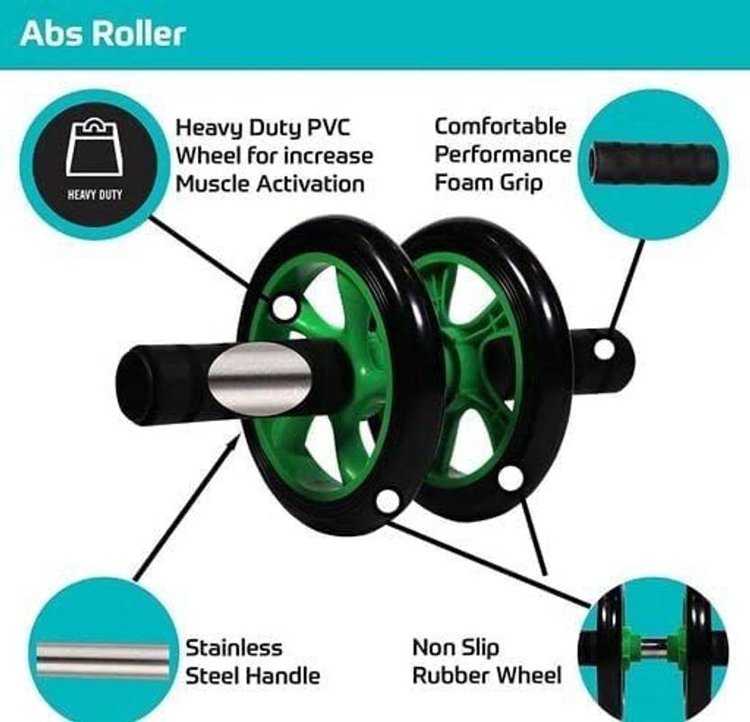 Geutejj Abdominal Roller For Home & Gym Workout Exercise Equipment_89