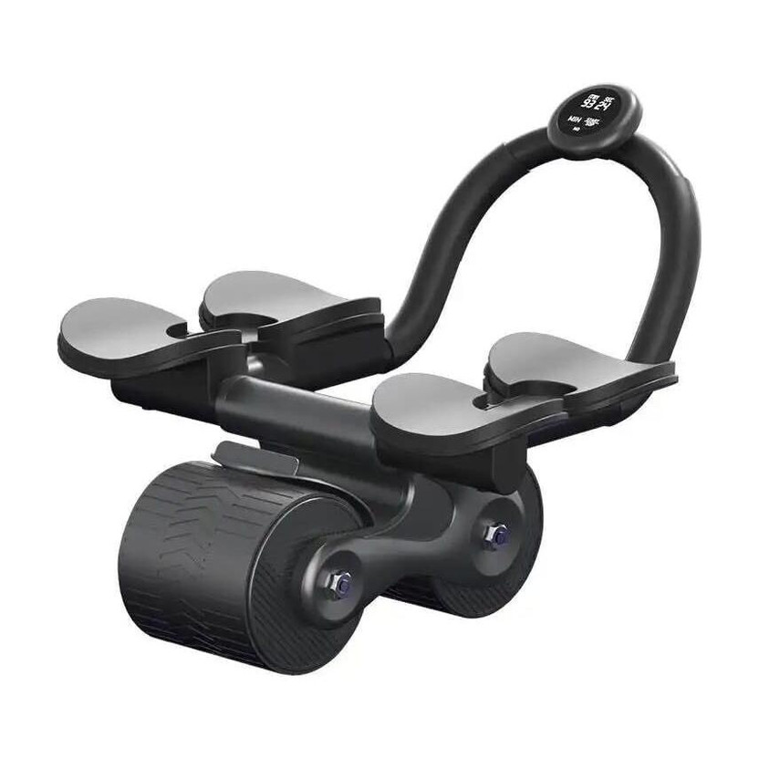 SK RAYAN Automatic Rebound Ab Abdominal Exercise Roller Ab Exerciser(Black)