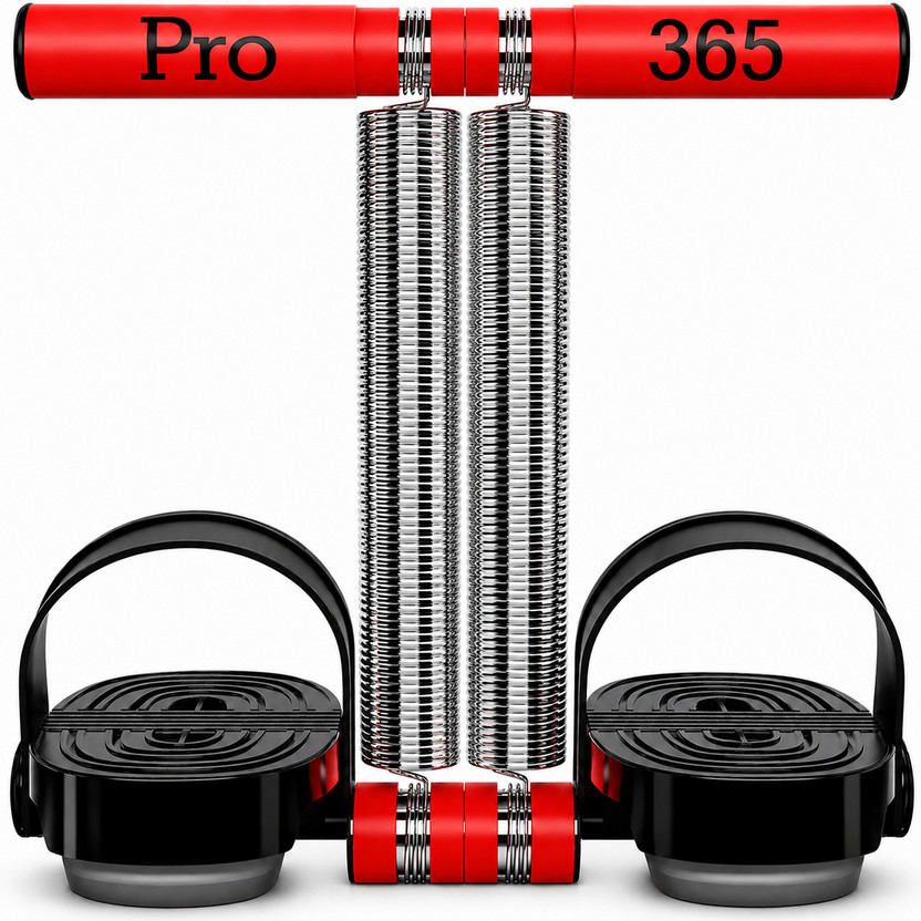 PRO365 Double Spring Tummy Trimmer For Abs & Fat Burning Weight loss Exercises Ab Exerciser(Red)
