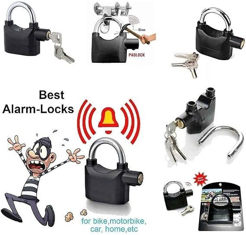 Kabrela Alarm Lock Door & Window Door Window Alarm (Siren Alarm) Door & Window Door Window Alarm(lock)