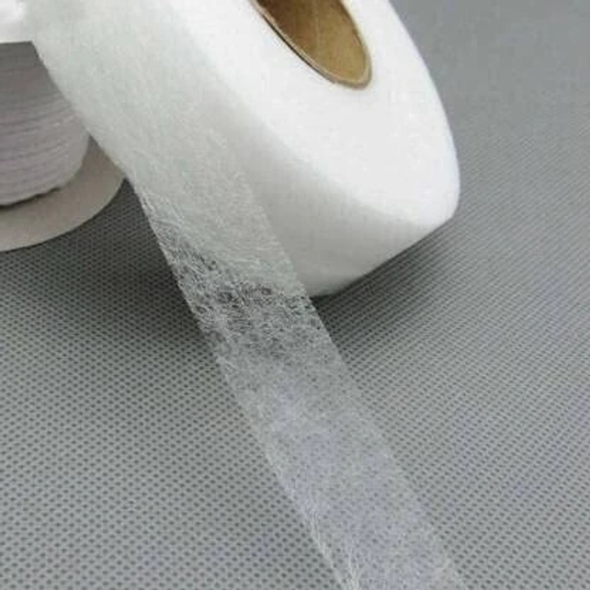 BEFLIX Rivil Civil Fabric Fusing Tape Double Sided Adhesive Hem Tape Iron on Tape Accessory Tape Dot