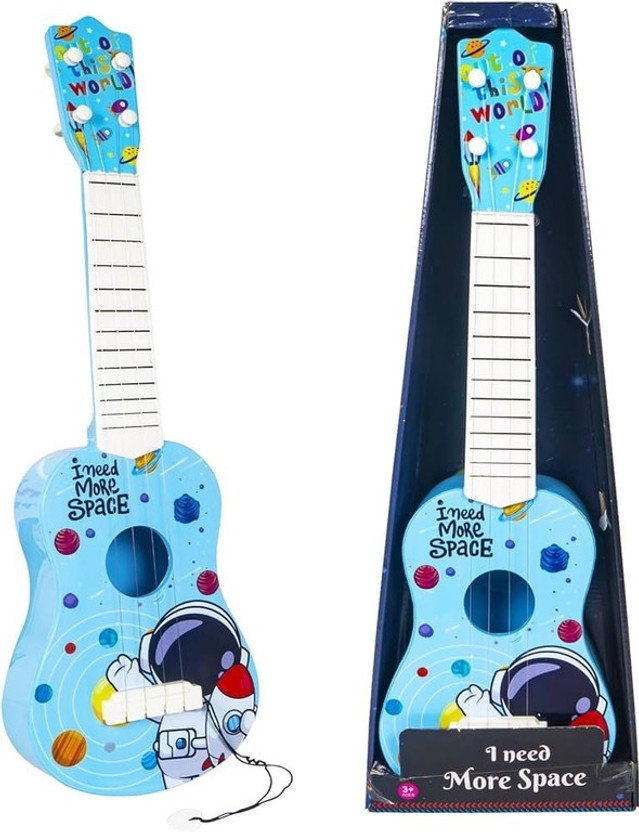 Aezara 8237262 Classical Guitar Synthetic Fiber, Plastic Stainless Steel(Blue)
