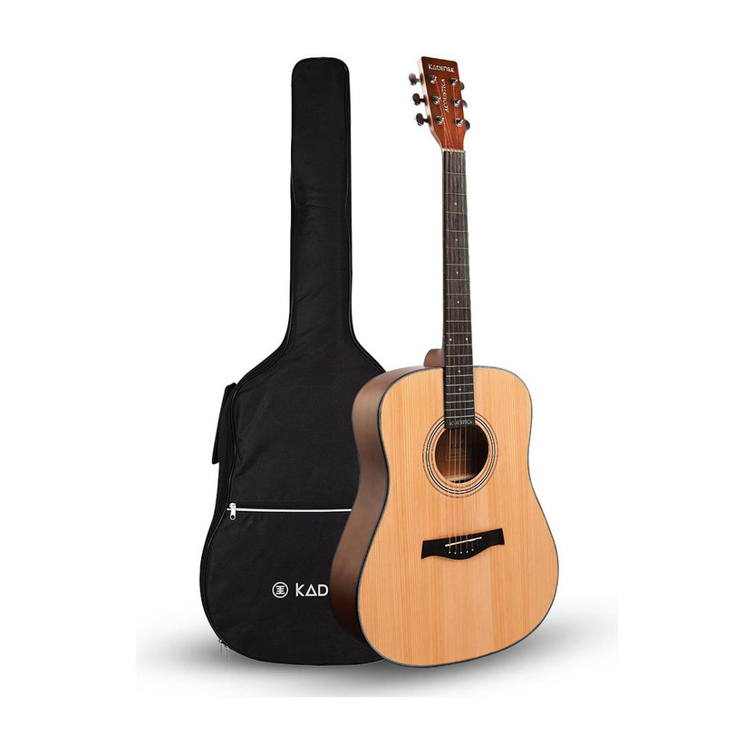KADENCE A281 Professional(with Online Classes) Acoustic Guitar Agathis, Spruce Wood Rosewood Right Hand Orientation(Natural)