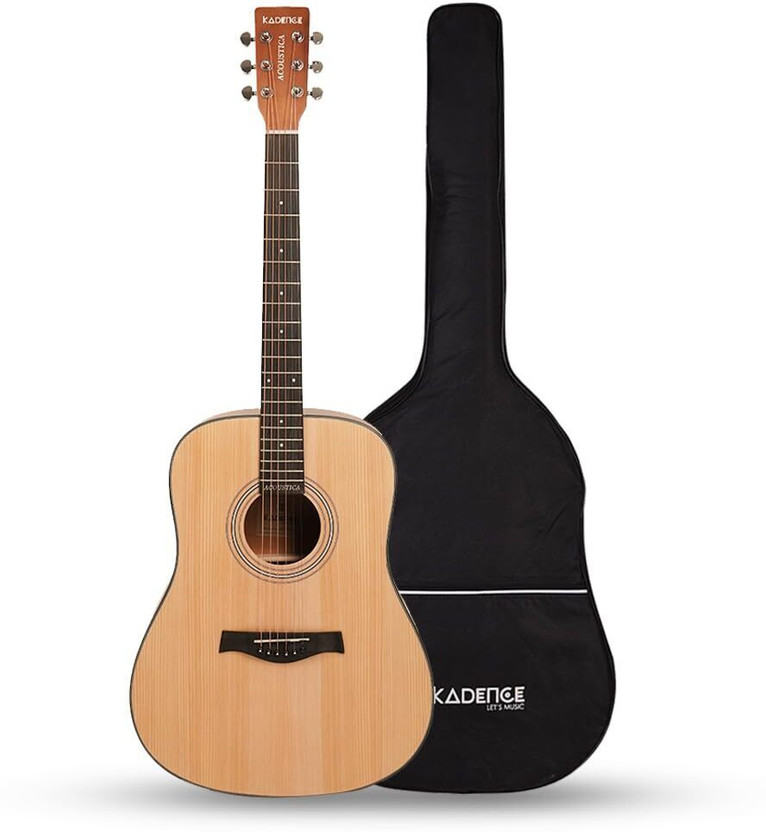 KADENCE A281 Professional(with Online Classes) Acoustic Guitar Agathis Rosewood Right Hand Orientation(Brown)
