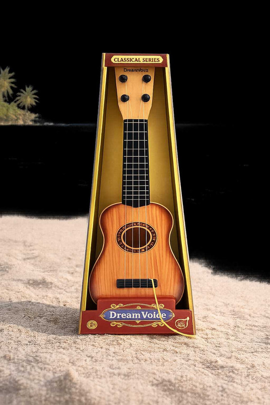 Aezara 0081252 Classical (Nylon String) Guitar Plastic Tonewood(Multicolor)