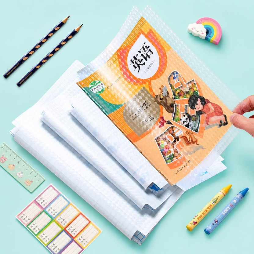 Star Star Weaves Transparent Self-Adhesive Book Cover Film – 30 Sheets (10 Each of 3 Sizes) 47 cm Acrylic Sheet(1 mm) - Flipkart Deal