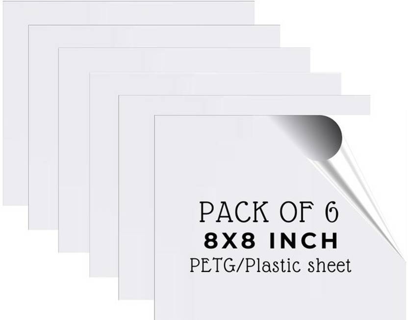 Lonaar PETG Transparent Sheet With Double Sided Protective Film Pack Of ...