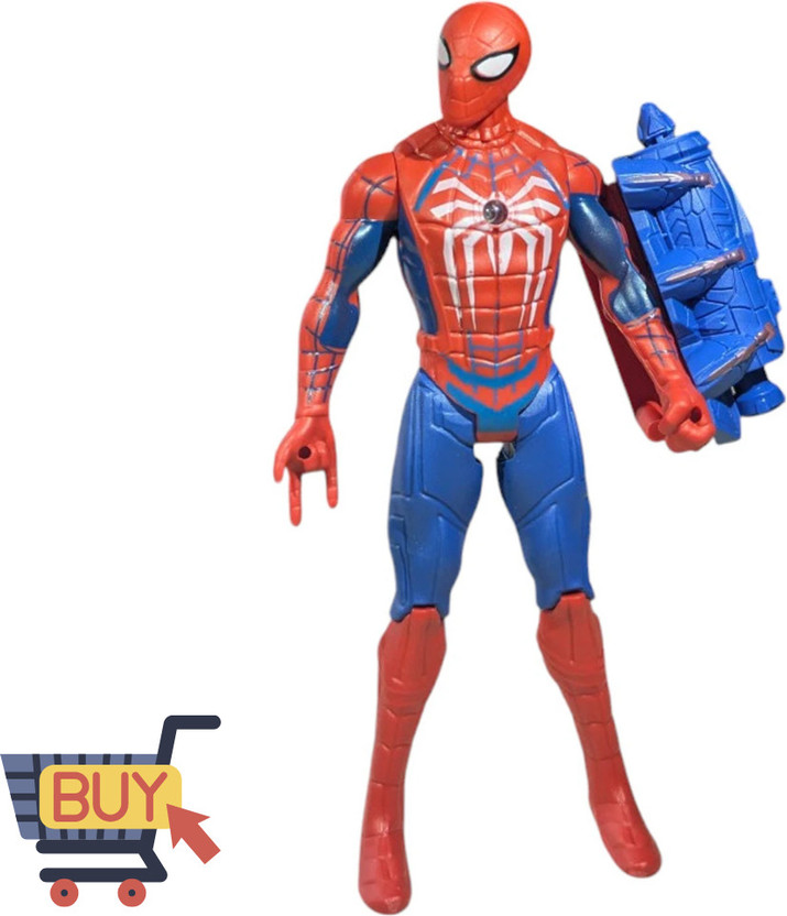 Zuuluzrs Zuuluzrs Spider-Man Hero Figure with Arm Launcher Battle Toy for Kids(Red) - Flipkart Deal