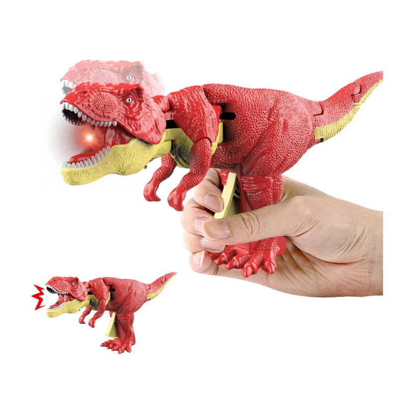 Toybot Toybot Dinosaur Toy with Biting Function Roaring Sound Effect Will Shake Head and Tail(Red) - Flipkart Deal