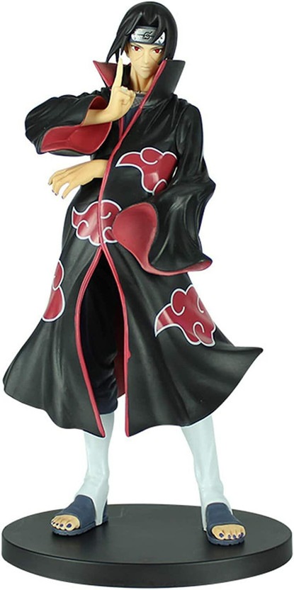 RVM Toys Naruto Itachi Uchiha Action Figure 21 cm Anime for Car Dashboard Table Toy(Multicolor)