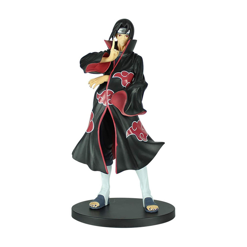 RVM Toys Naruto Itachi Uchiha Action Figure 21 cm Anime for Car Dashboard Table Toy(Multicolor)