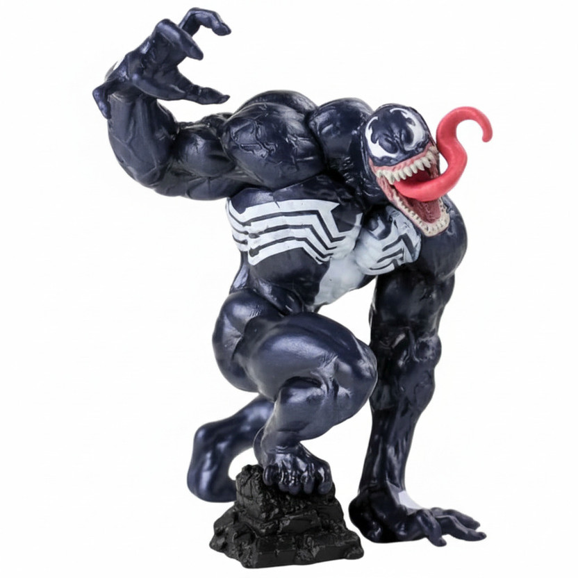 funfob Superhero Action Figure Height -16cm Collectible | VMN(Black)
