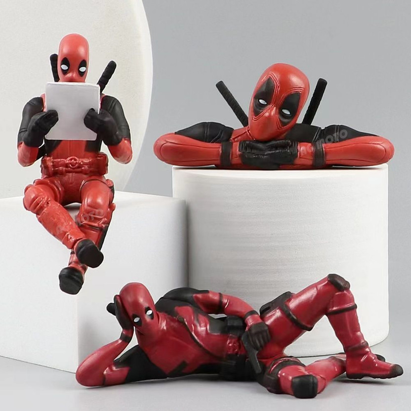 SIMESTICH SIMESTICH Deadpool Action figure 3pcs set Superhero For Car Decor toy and for home decor(Red) - Flipkart Deal
