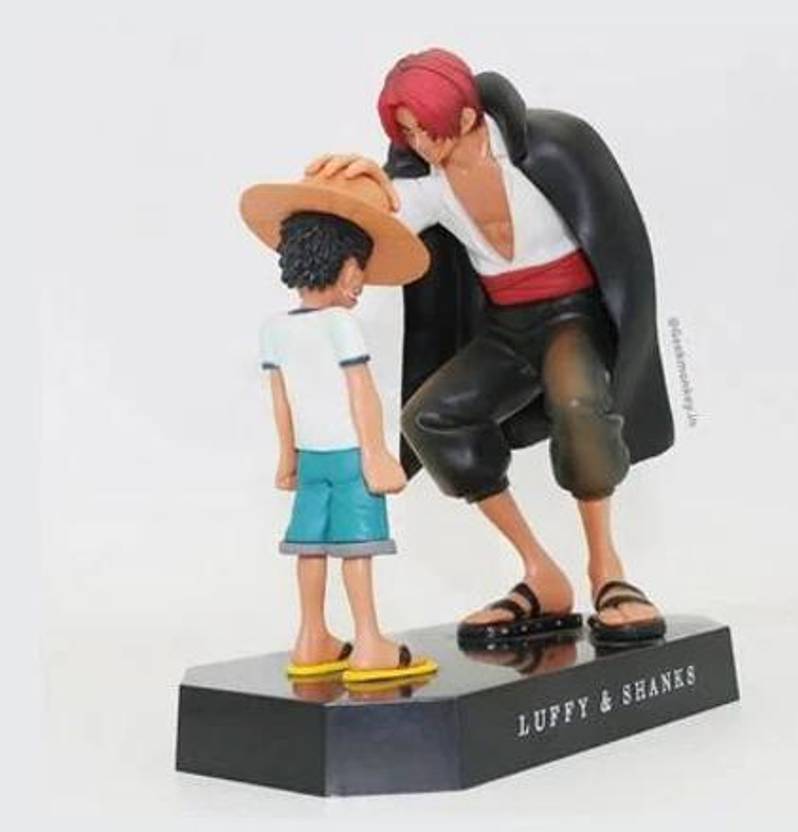 GEEKMONKEY Luffy Shanks Figurine SetAnime GiftsOne Piece Fandom