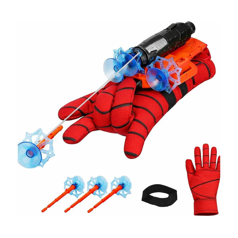 XohnyStore Spider String Shooter Toy, Spider Web-Slinging Toy (Colorful)(Multicolor)
