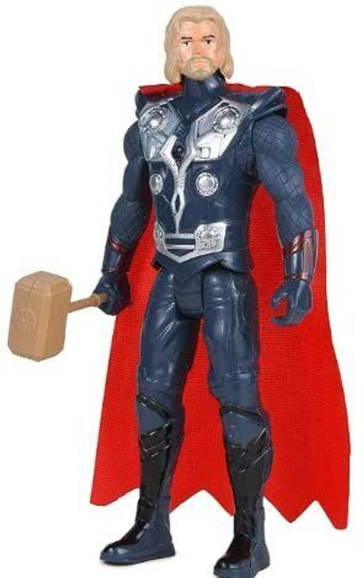 ELSORT Superhero Thor Action Figure Toy With LED Light For kids(Multicolor)