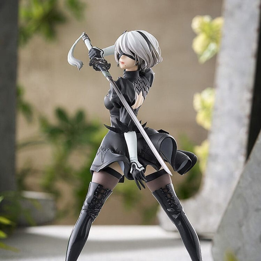 GT Gala Time 2B 17CM Nier Automata Anime Action Figure Collectible Toy(Multicolor)