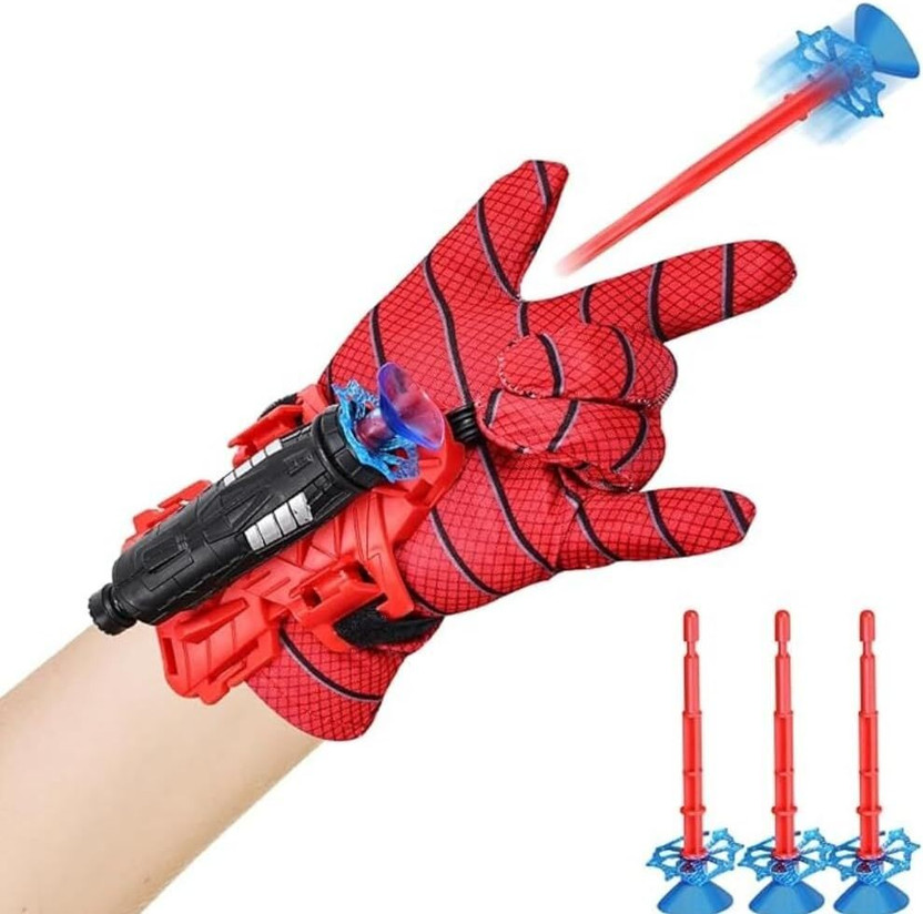 NikoPlay Spider Web Shooters kids Toy & Educational toy Birthday Gift (Multicolor))(Multicolor)