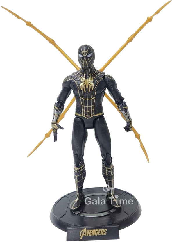 GT Gala Time Spiderman 17 cm Action Figure Marvel Superhero Toy Kids Gift Collectible(Multicolor)