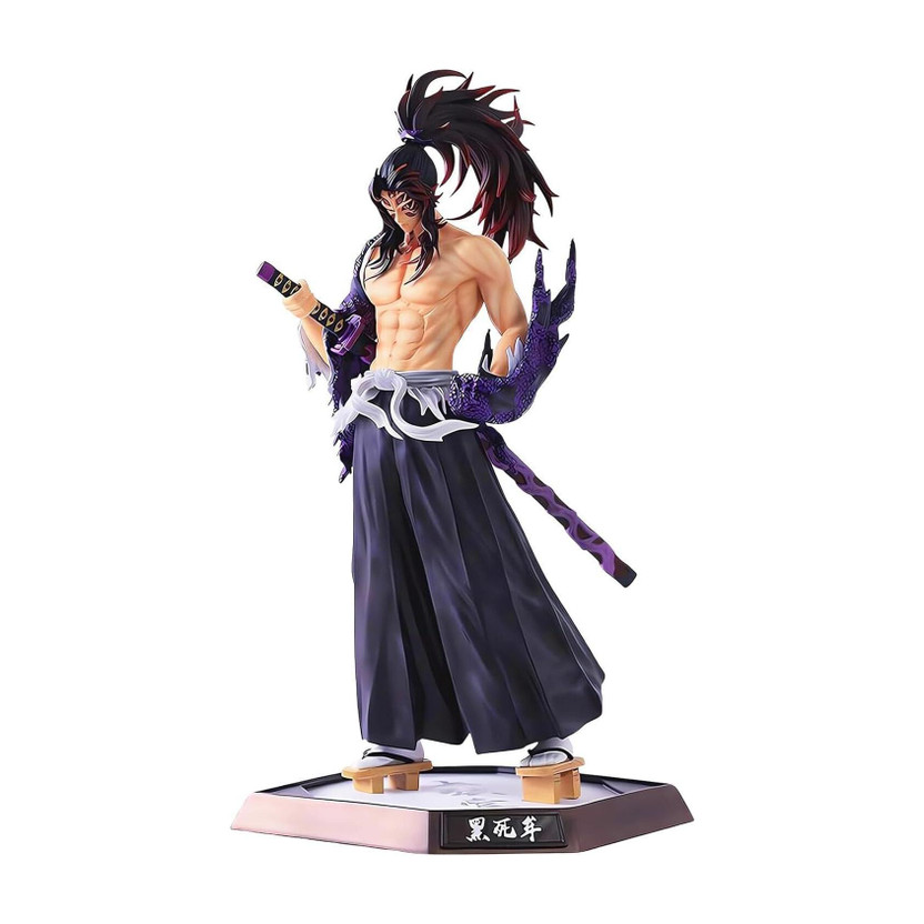 ToonyVerse Anime DEMON SLAYER KOKUSHIBO ACTION FIGURE 30CM(Multicolor)