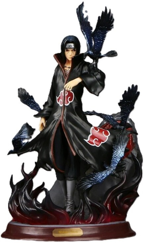 ToonyVerse Anime ToonyVerse Anime_Itachi Uchiha Action Figure 25CM (Double Head)(Multicolor)