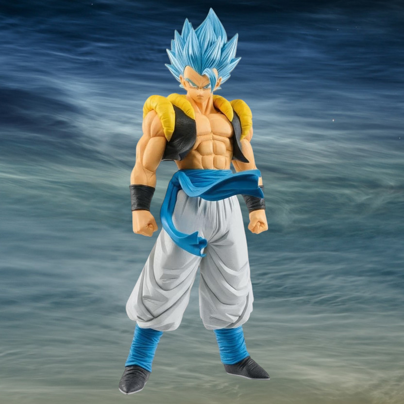 Mangalyaam Mangalyaam_Limited Edition Gogeta Blue Action Figure Anime Collectible |17cm(Multicolor)