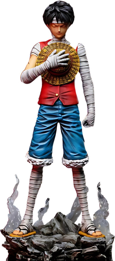 Realmkart One Piece Luffy Action Figure Collectibles Anime Figurine Statue PVC 28CM(Multicolor)