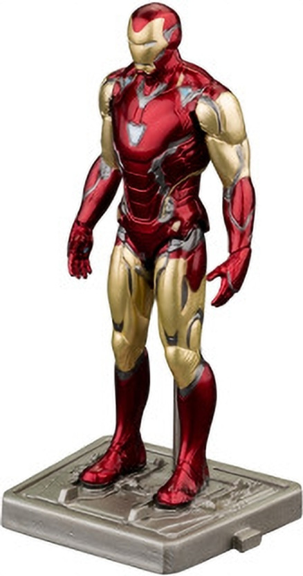 MARVEL Iron Man Mark 85 Action Figure, 4-Inch Interchangeable Parts,Collectibles(Multicolor)