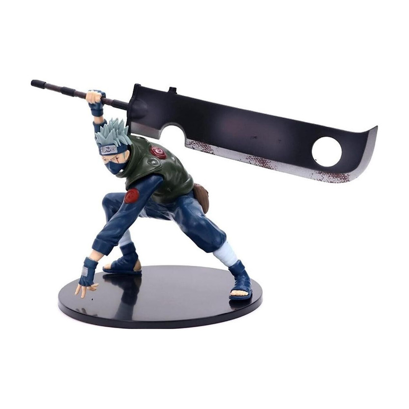 RVM RVM Toys Anime Kakashi Naruto Action Figure 18 cm Angry Car Dashboard Office Table Toy(Multicolor) - Flipkart Deal
